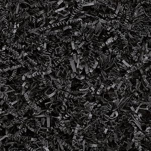 Natural SizzlePak Shredded Paper Black