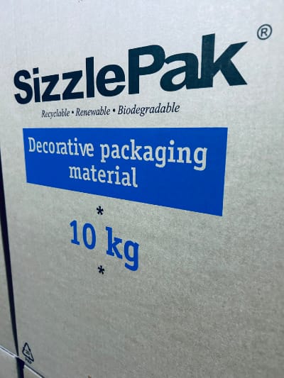 SizzlePak Decorative Packaging Material