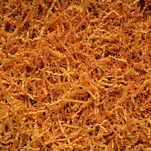 Natural SizzlePak Shredded Paper Cognac