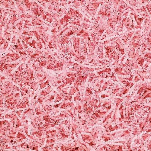 Natural SizzlePak Shredded Paper Pink