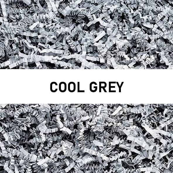 Natural SizzlePak Shredded Paper Cool Grey